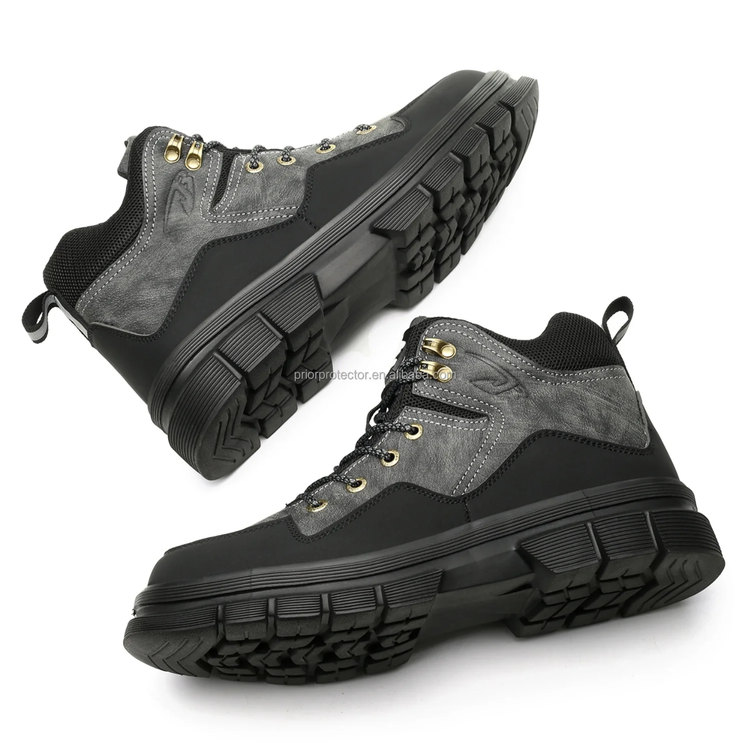 2026 Latest Ergonomic Nail Proof Mesh Lining Steel Toe Safety Shoes Trainers Anti Slip Hiking Construction Unisex Good Quality