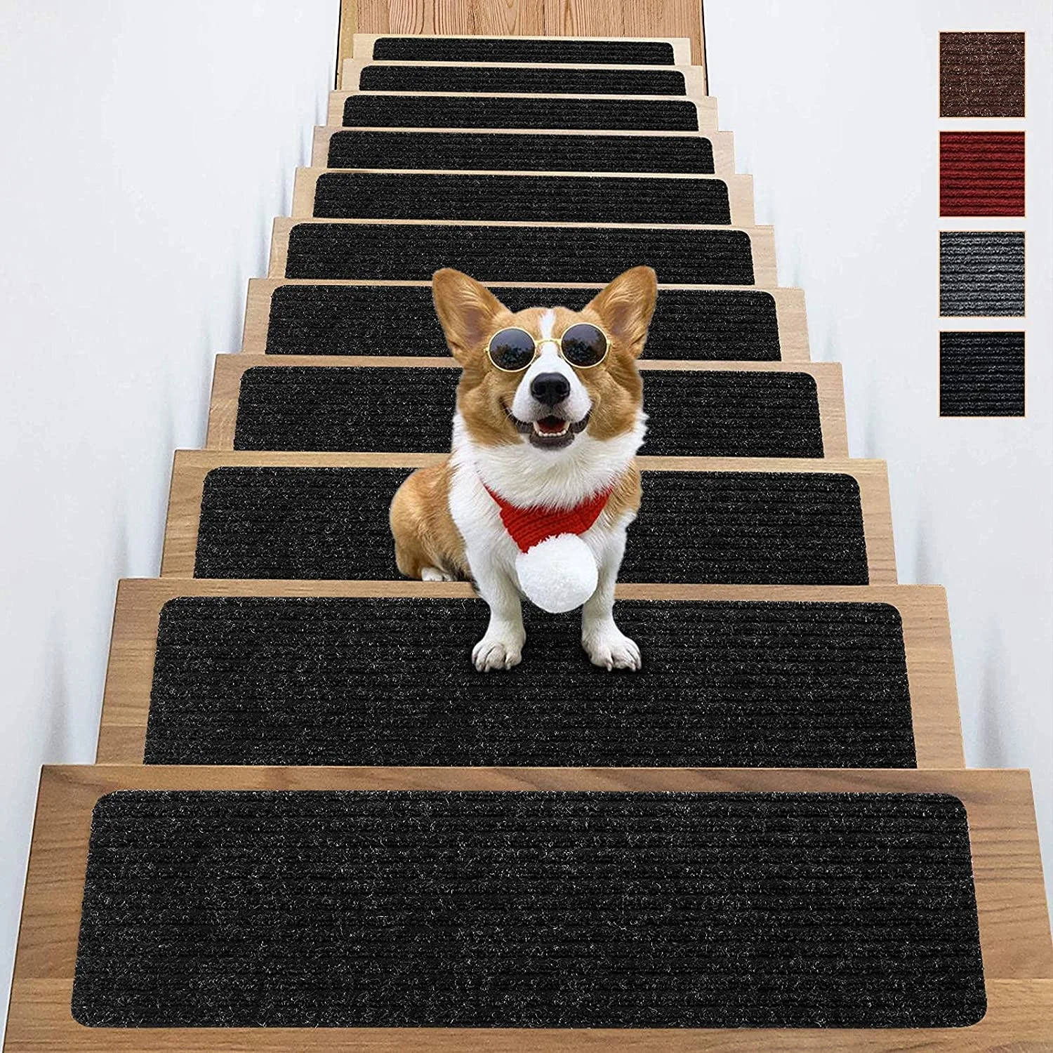 step rugs non slip stair carpet details