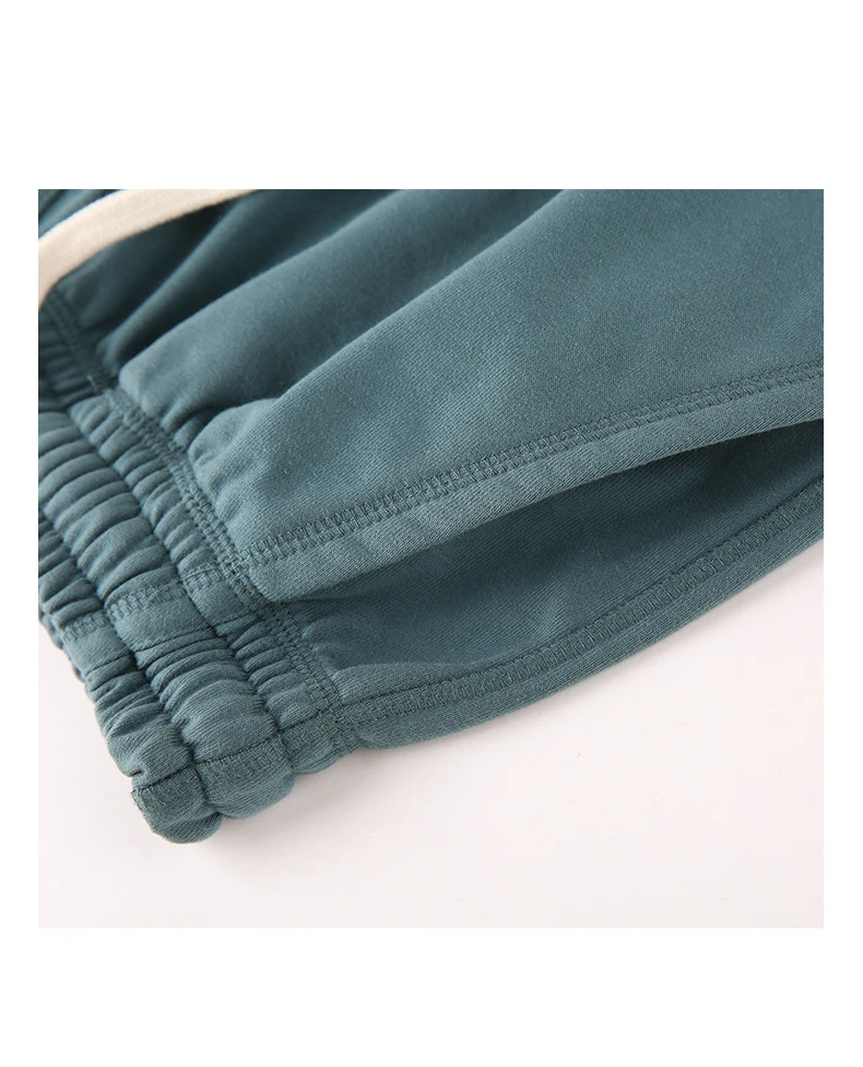 Personalizzato all'ingrosso di alta qualità 350 grammi 100% cotone Plus Size Pantaloncini da uomo Plain Heavyweight French Terry Pantaloni unisex912_voghion.com