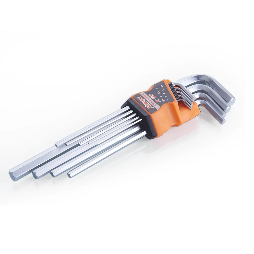 Ключ Torx 9 шт., внутренний шестигранный ключ Alan Key, тип L