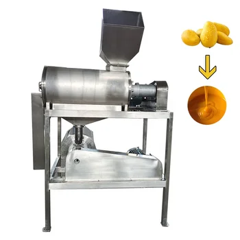 304SS tomato pulping machine pulp machine making fruit pulp with compact structure