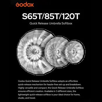 Godox S85T 85cm/33.5in Quick Release Umbrella Softbox Professional Foldable Softbox detail image