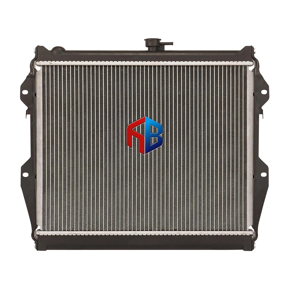 MotoKing 2-Row Aluminum Radiator For 1984-1995 Toyota Pickup & 4Runner 2.4L Manual