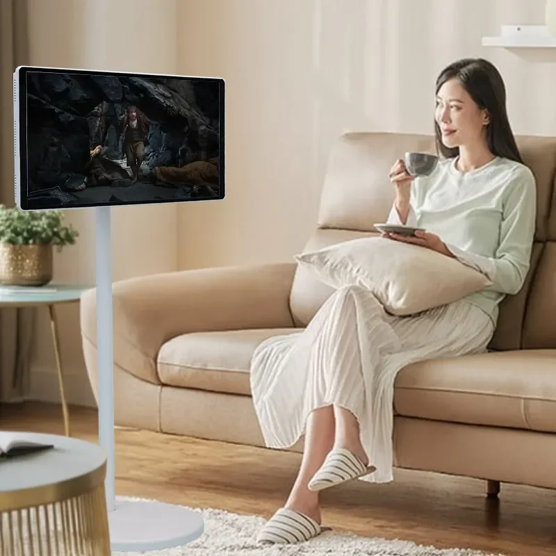High-Quality Smart Interactive Moveable Android Monitor Stand by Stand-By Me TV | Remote-Controlled