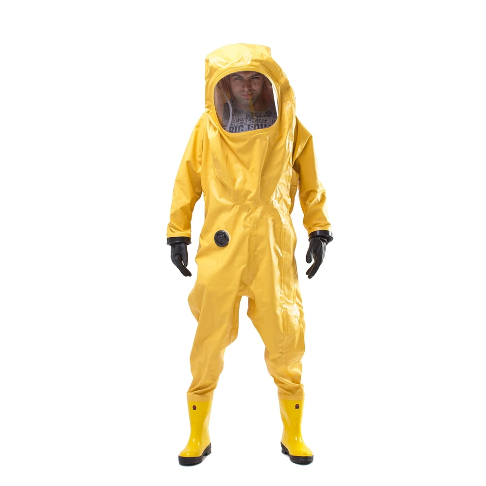 hazmat suit fully enclosed