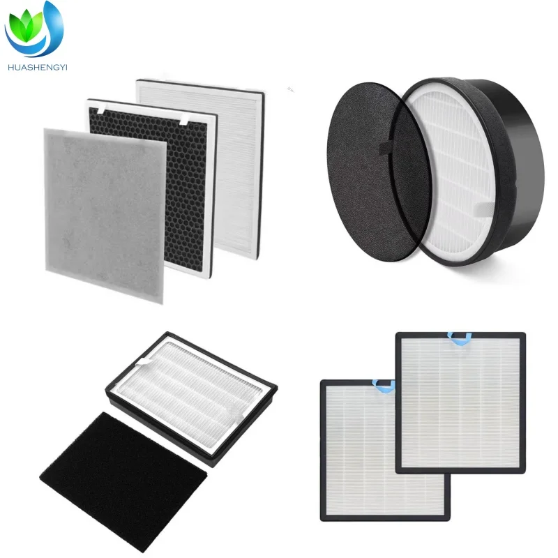 Manufacturer Custom Removal Activated Carbon Filter Home HEPA Air Purifier Filter for Levoit Air Filter H132-RF/-PUR131-RF