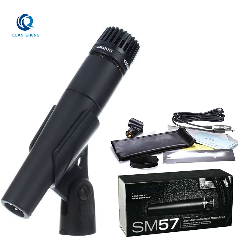 Sm57 Microphone Professional Handheld Vocal Cardioid MIC Instrument Stage Performance Microphone SM57