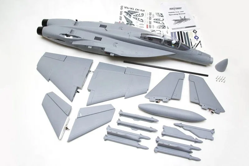FMS 70mm F/A-18Fスーパーホーネット EDF ジェット PNP RC 飛行機キット