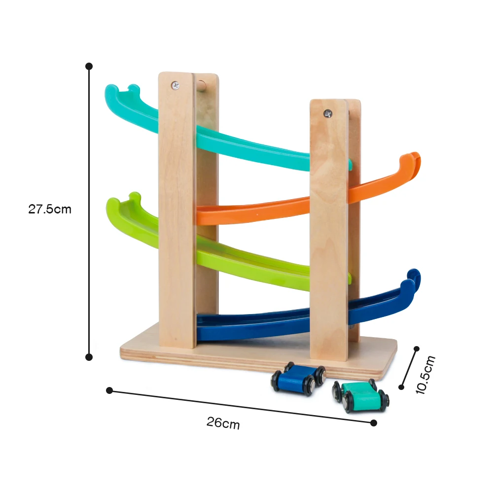 toy car ramp wooden