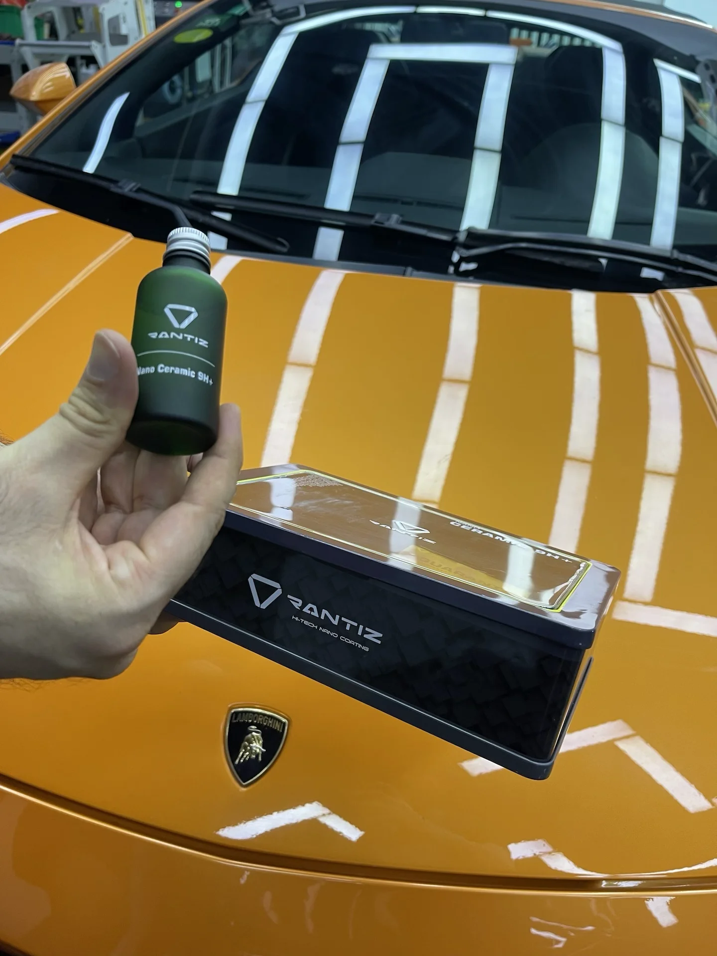 Luxury Premium Quality Nano Graphene Ceramic Coating Metal Pack For