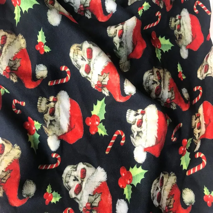 NO MOQ DBP Fabric Custom Design Double Brushed Poly Digital Print Fabric for Cloth