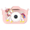 Caméra double HD cheval couleur rose