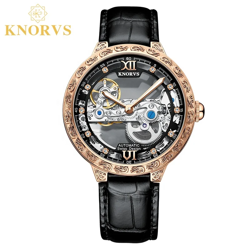 Watch Brands Swiss Mechanical Watches For Men KNORVS Switzerland