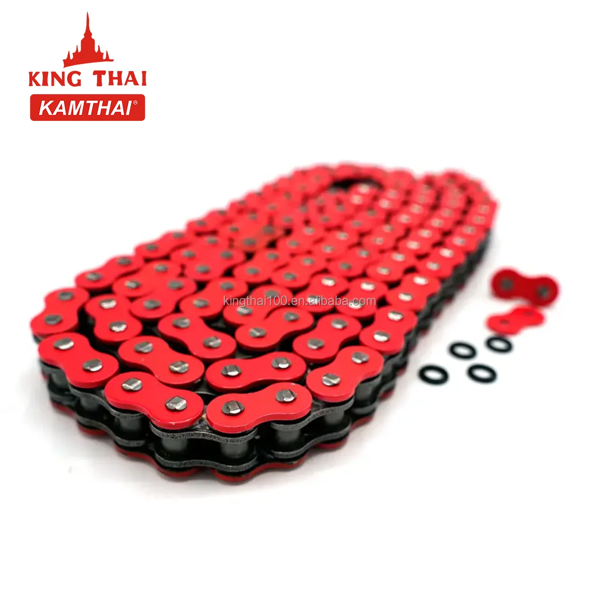 KAMTHAI Racing Motorcycle Transmissions Motorcycle Sprocket and Chain Sets for CFMOTO 650NK NK650 (46T 15T 520H X-Ring)
