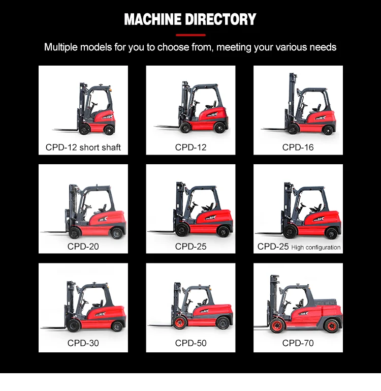 1.6 T Electric Forklift