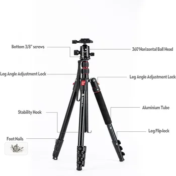 Fotopro Photography Digital Slr Camera Tripod Monopod Camera Stand Tripod Aluminum Alloy Camera Monopod Tripod