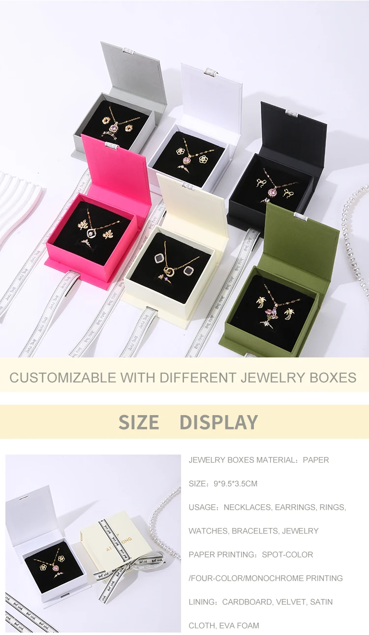 A1 Book Shape Art Paper/Cardboard Custom Size & Shape Embossed/Deboss Logo Personalized Jewelry Packaging Gift Box supplier