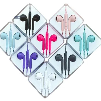 2024 New Top Seller Colorful Mini Earphones Headphones Type-C In-ear Metal Wired Super Bass Stereo Earphone