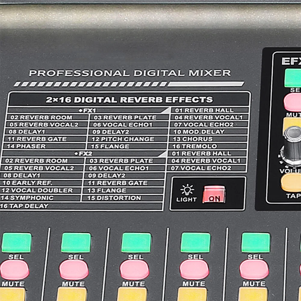 Gooermi MX3210 Professional 32-Channel Digital Mixer Mixing