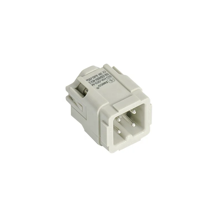 SIBAS HA 003 IP65 10A Heavy Duty Socket Connector With Metal Clamp