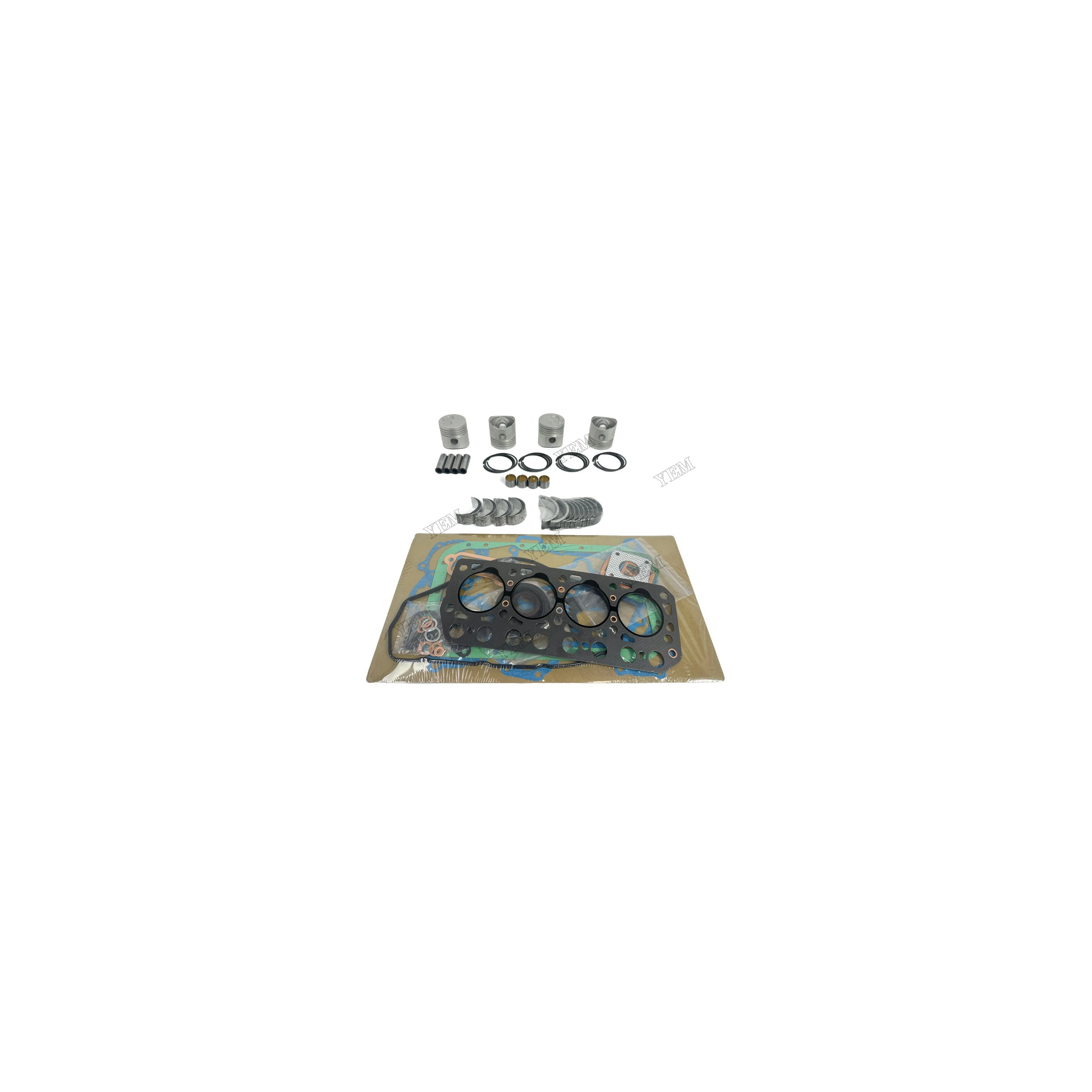 Engine Repair Kit With Cylinder Piston Rings Gaskets Bearings Suitable for Mitsubishi K4C Diesel Engine Parts