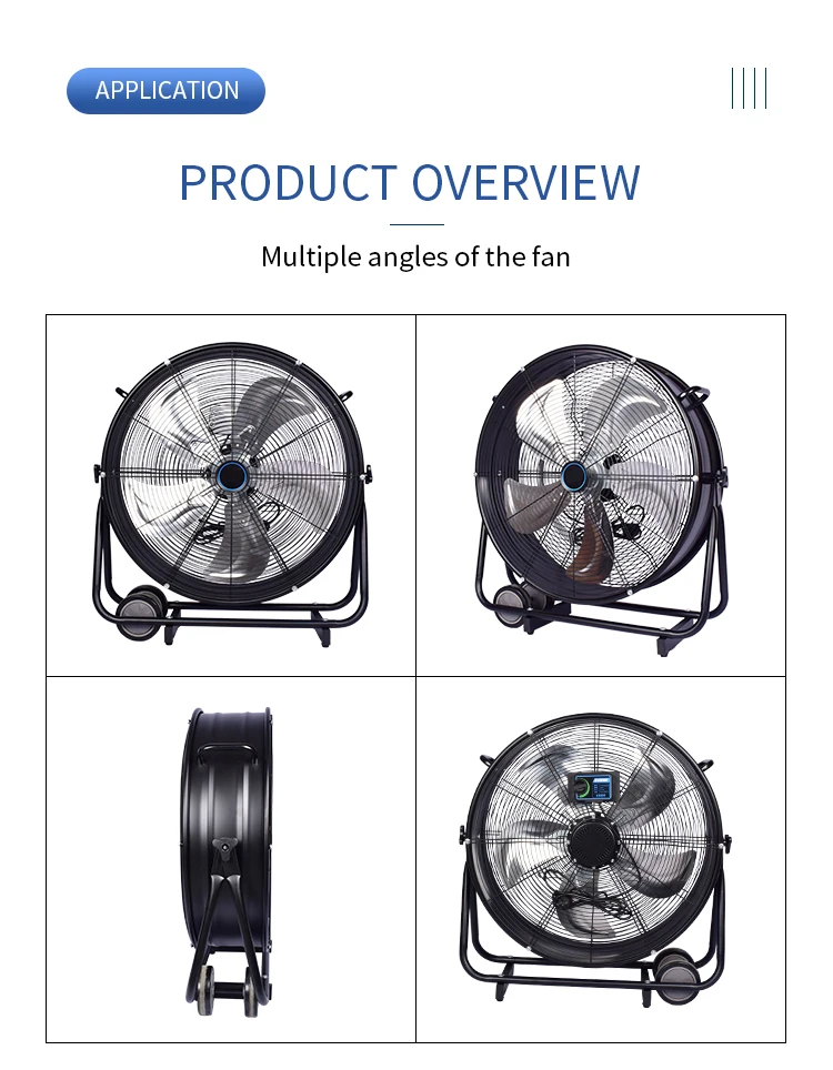 Metal Drum Fan, 220W - detail 10