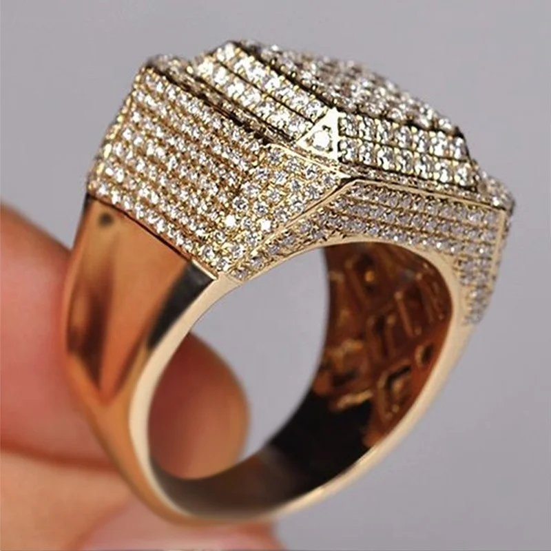 Design Romantic Fashionable Crown Gold Plated Bling Big Fashion Men Wedding Diamond Rings Buy Big Fashion Rings Diamond Rings For Men Gold Plated Men Wedding Diamond Rings Product On Alibaba Com