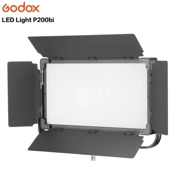 GODOX P200Bi Professional LED Light Two Color Fill Light LED Video Light Panel Support App Control for Live Video Photography product image
