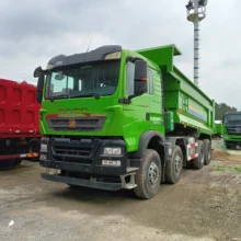 Second hand HOWO TX dump truck 460 horsepower 8x4 premium dump truck