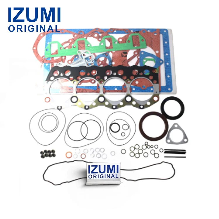 IZUMI ORIGINAL 3044C S4S Engine Overhaul Gasket Kit For Mitsubishi CAT 246B 262B 277B Loaders Excavator Loader Bulldozer Grader