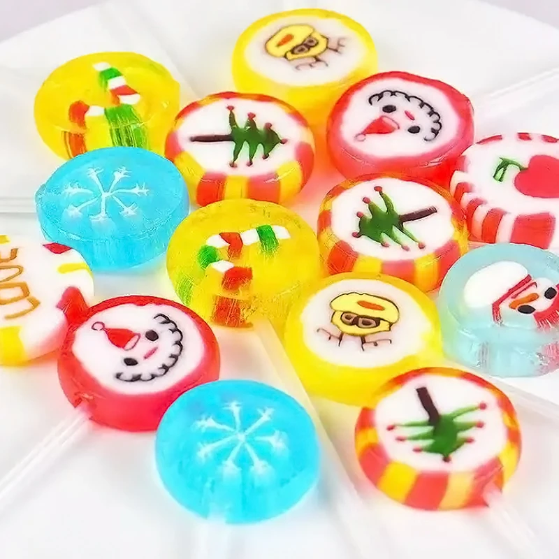 Snack Foods Different Kinds Assorted Fruit Flavour Lollipop Candy Factory Wholesale