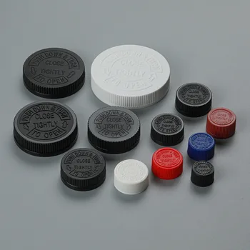 Advanced Custom Size PP Plastic Pill Bottle with Child-Proof Safety Mechanism Press and Rotate Function