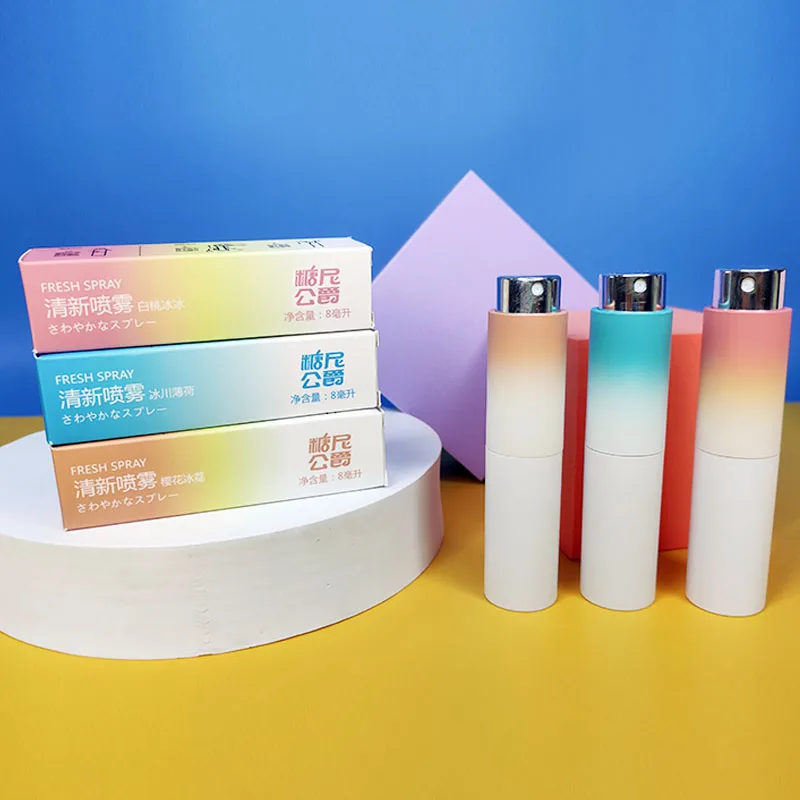 Hot Sale Liquid Candy Refillable Twist up Bottle Spray