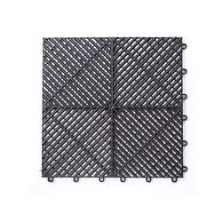 Carrelage de garage à emboîtement, carrelage de sol de garage d'occasion pas cher à vendre, meilleur sol modulaire de garage