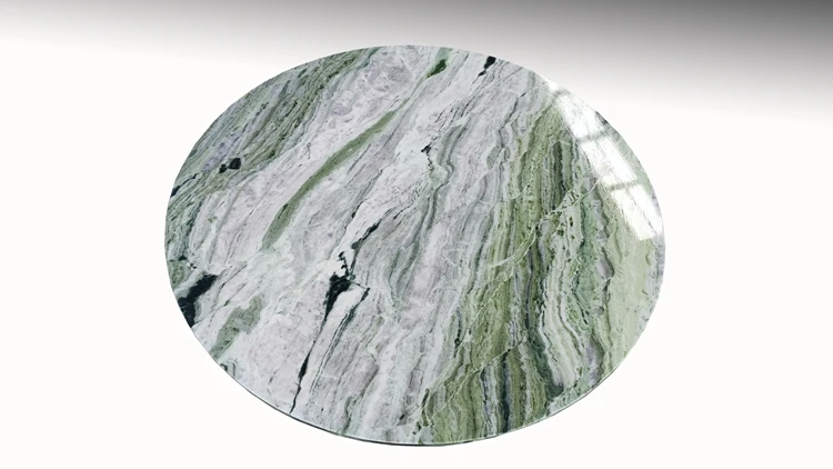 Factory sale various widely used round artificial marble tabletop