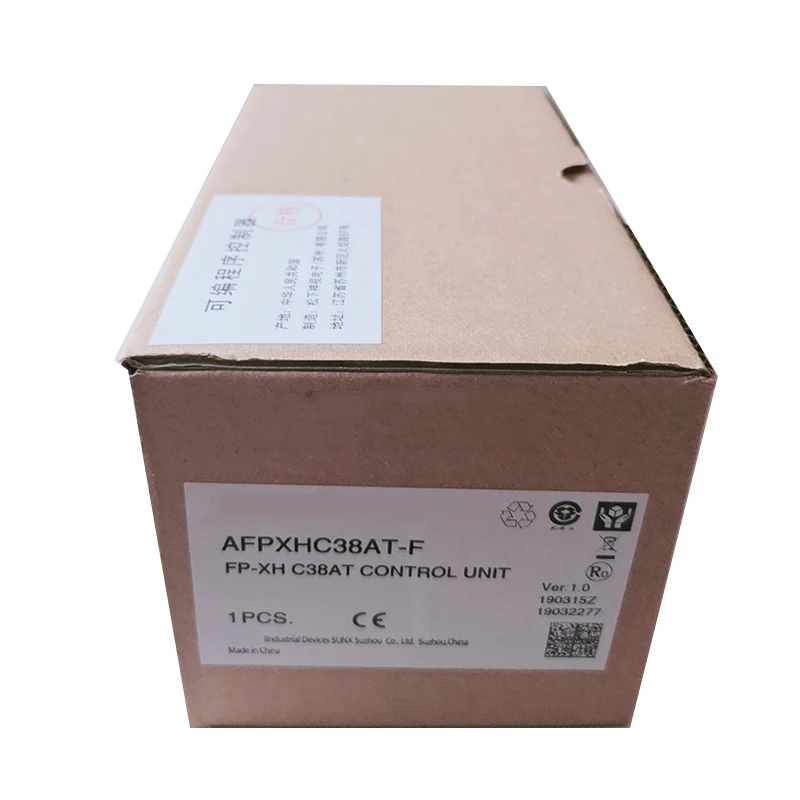 New Original AFPXHC38AT-F Panasonic FP-XH series PLC controller, used for logic control, high-speed counting and analog signal processing in small and medium automated machinery.