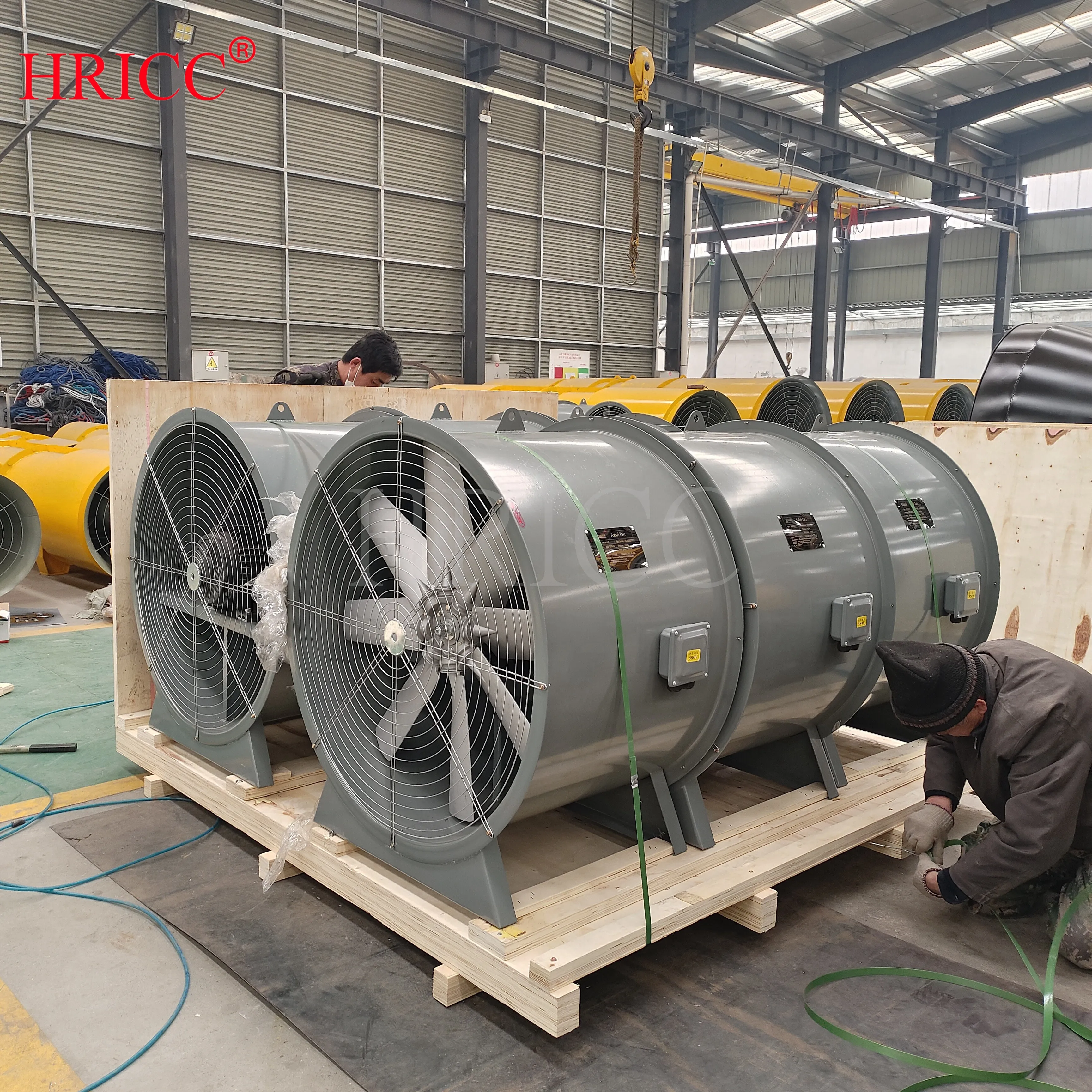 Duct Axial Exhaust Fan, AC 220V~240V, Electric - detail 4