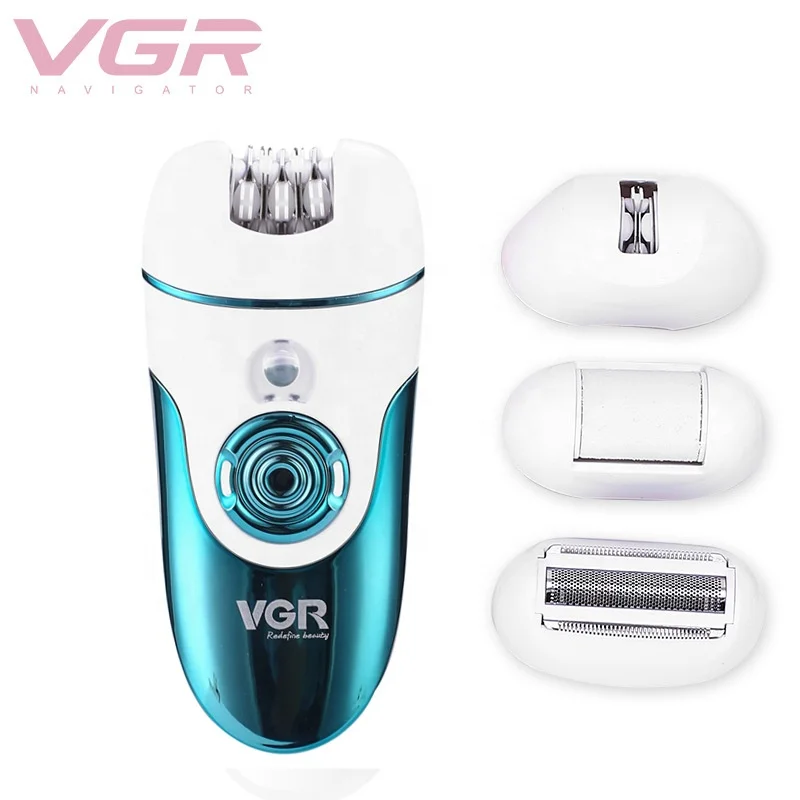VGR V700 перезаряжаемый женский эпилятор, инструмент для удаления волос, для лица, тела, подмышек, депиляции подмышек, бикини, волосы R