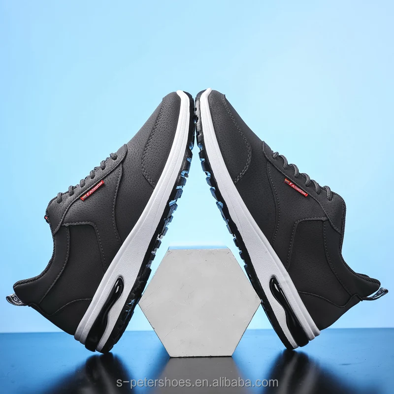 new arrival Cheap china leather men sport shoes and pu sneakers