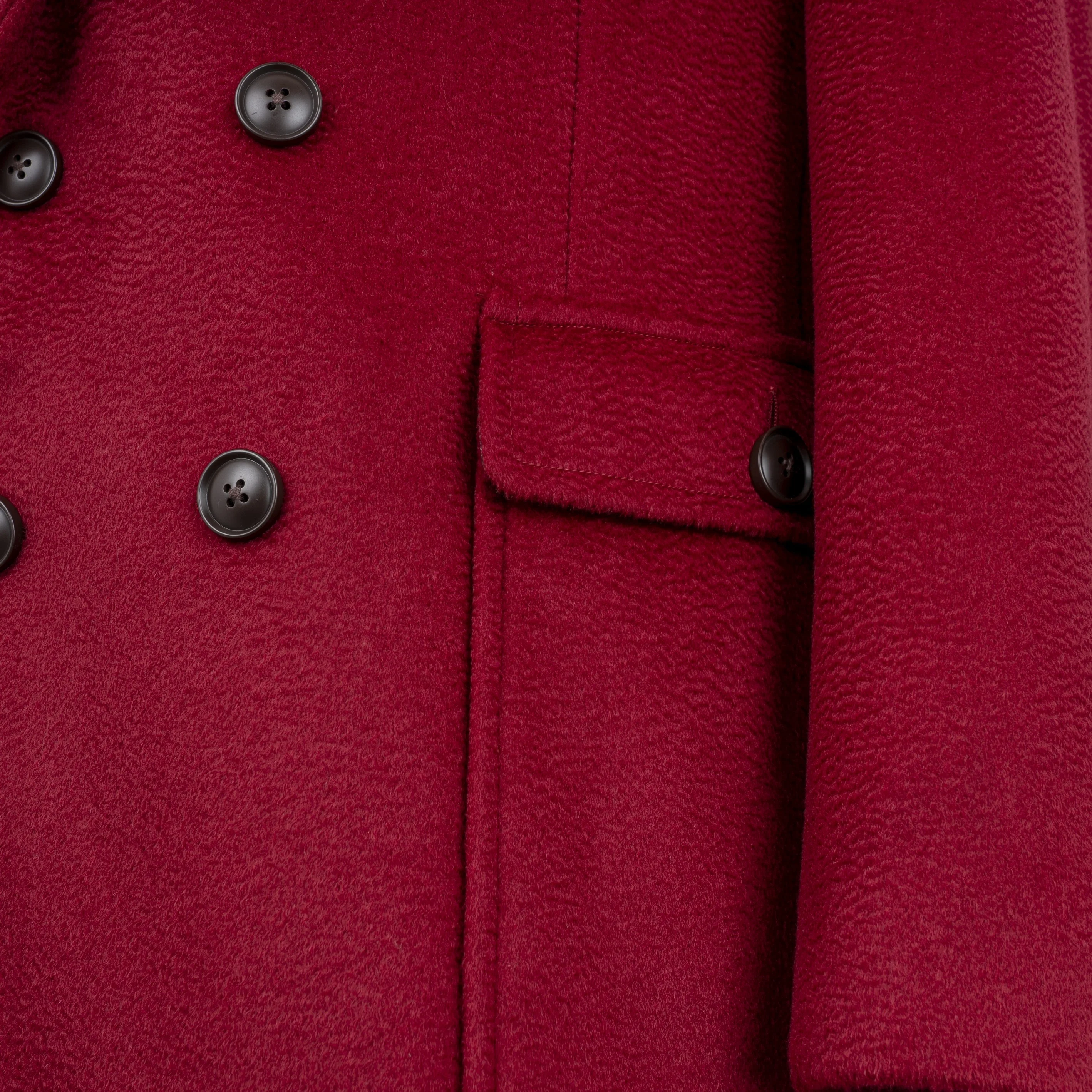 Men Fall Winter Long Sleeve Over Coat Overcoat Long Jacket Trench Coat Men - Image 4