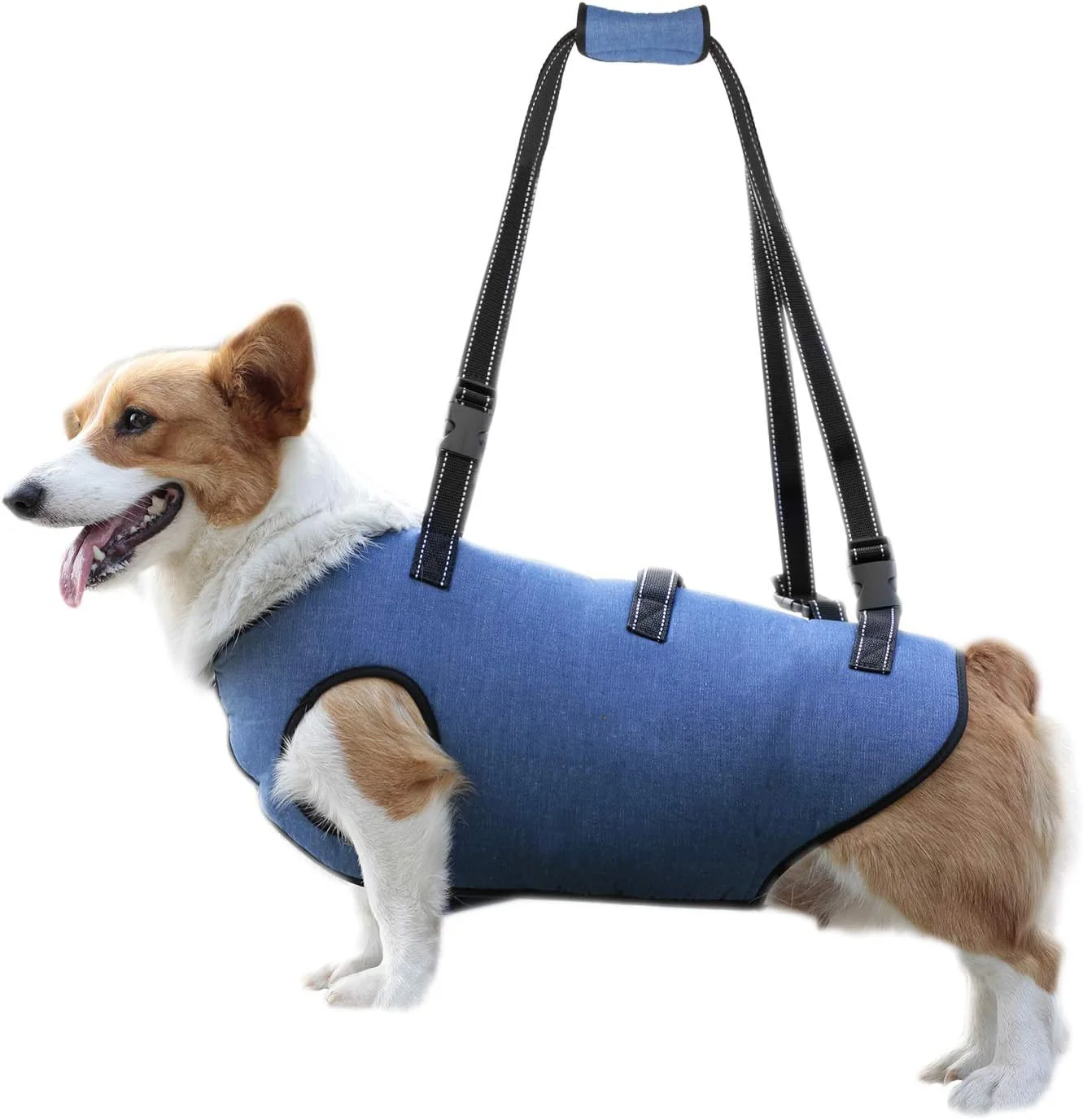 Dog Lift Harness Pet Support & Rehabilitation Sling Lift Adjustable Padded Breathable Straps