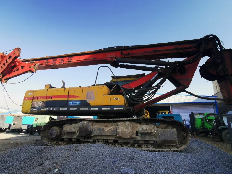 Sany Sr220 Second Hand Used Multi Function Rotary Drill Rig Buy Sany