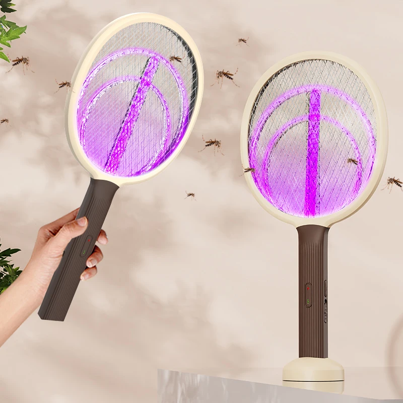 Electric Pest Killer Rechargeable Battery Fly Swatter Mosquito Zapper