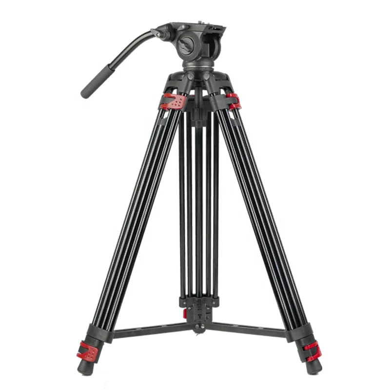 Professional Camera Tripod 1.8M Heavy Duty Aluminum Stand for DSLR Video Camcorder