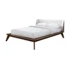 Walnut + Solid Wood+Queen Size