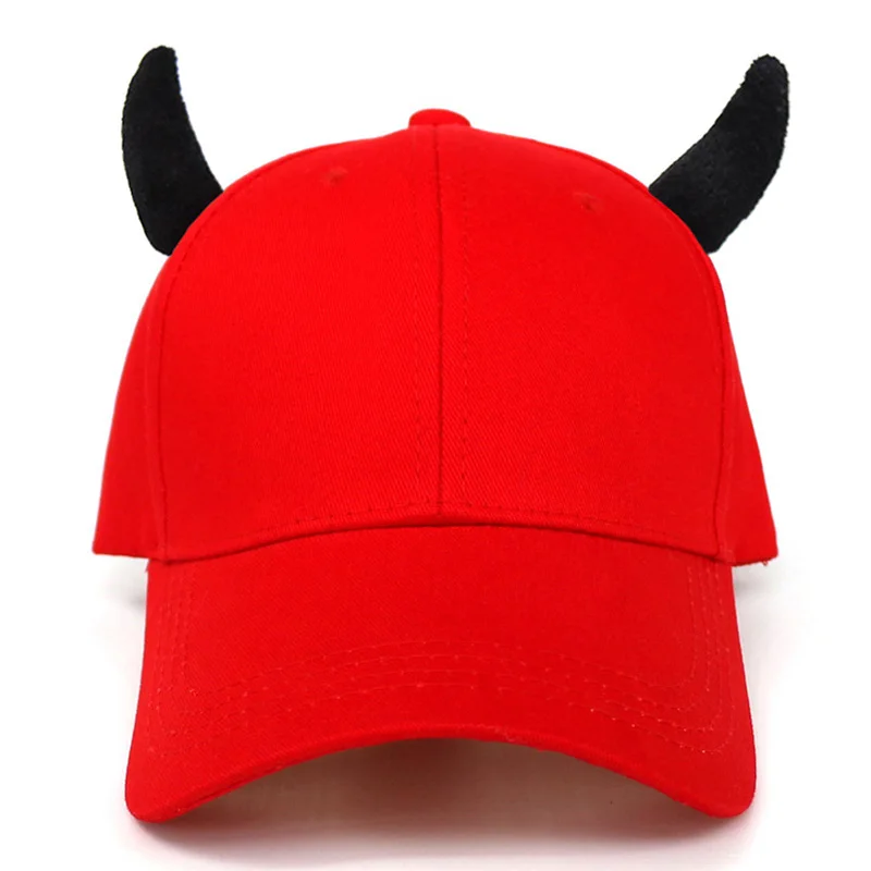 Custom Male Devil Horn Warm Ear Cap Winter Baseball Cap - Buy Baseball Cap Hat,Cheap Custom Baseball Hats,Fancy Baseball Caps on Alibaba.com