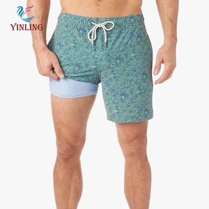 Wholesale Custom Men's Beach Trunks Quick Drying Casual Board Shorts With Logo Cost-Effective Designer Swim Trunks