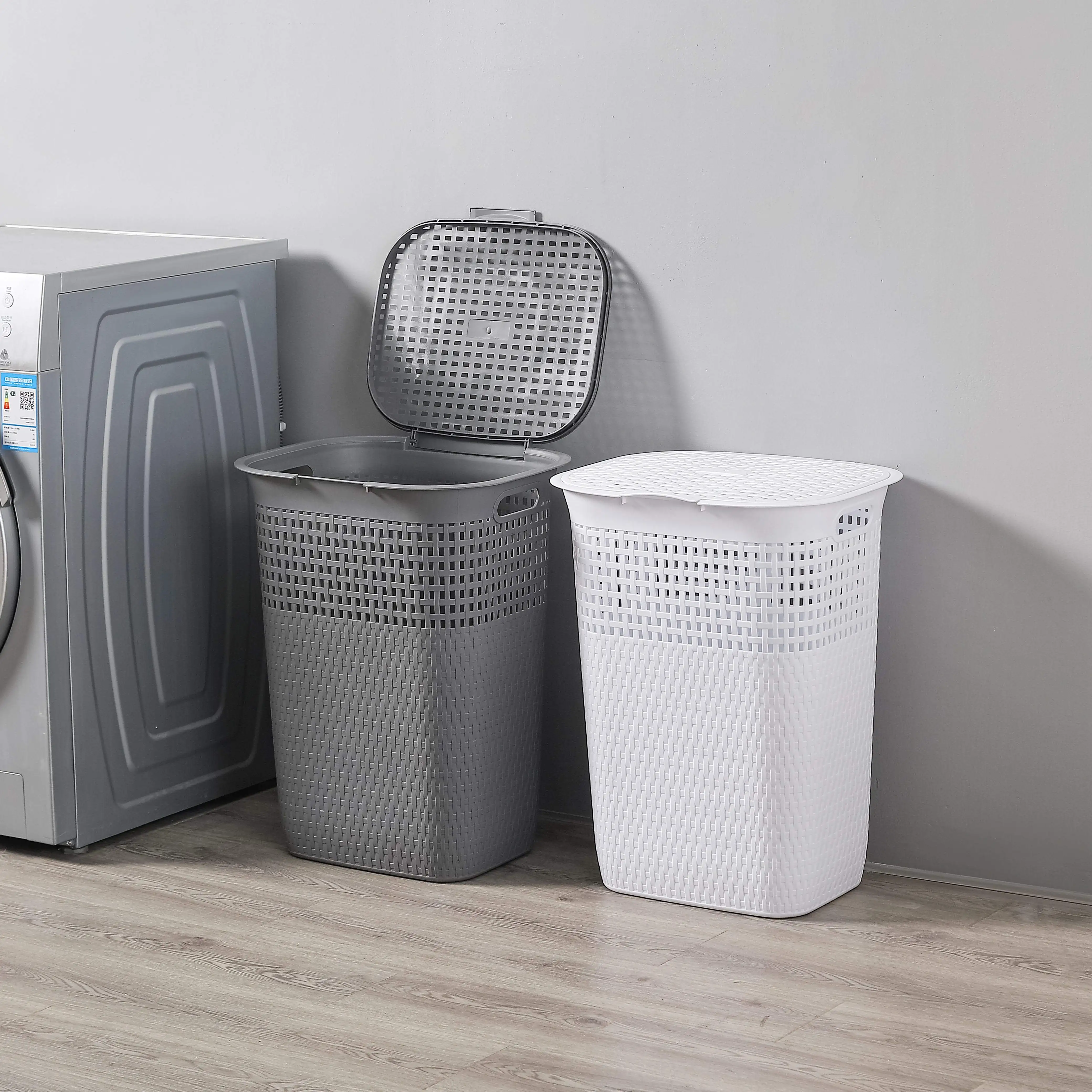 Fashion Plastic Dirty Clothes Basket Organize with Ease