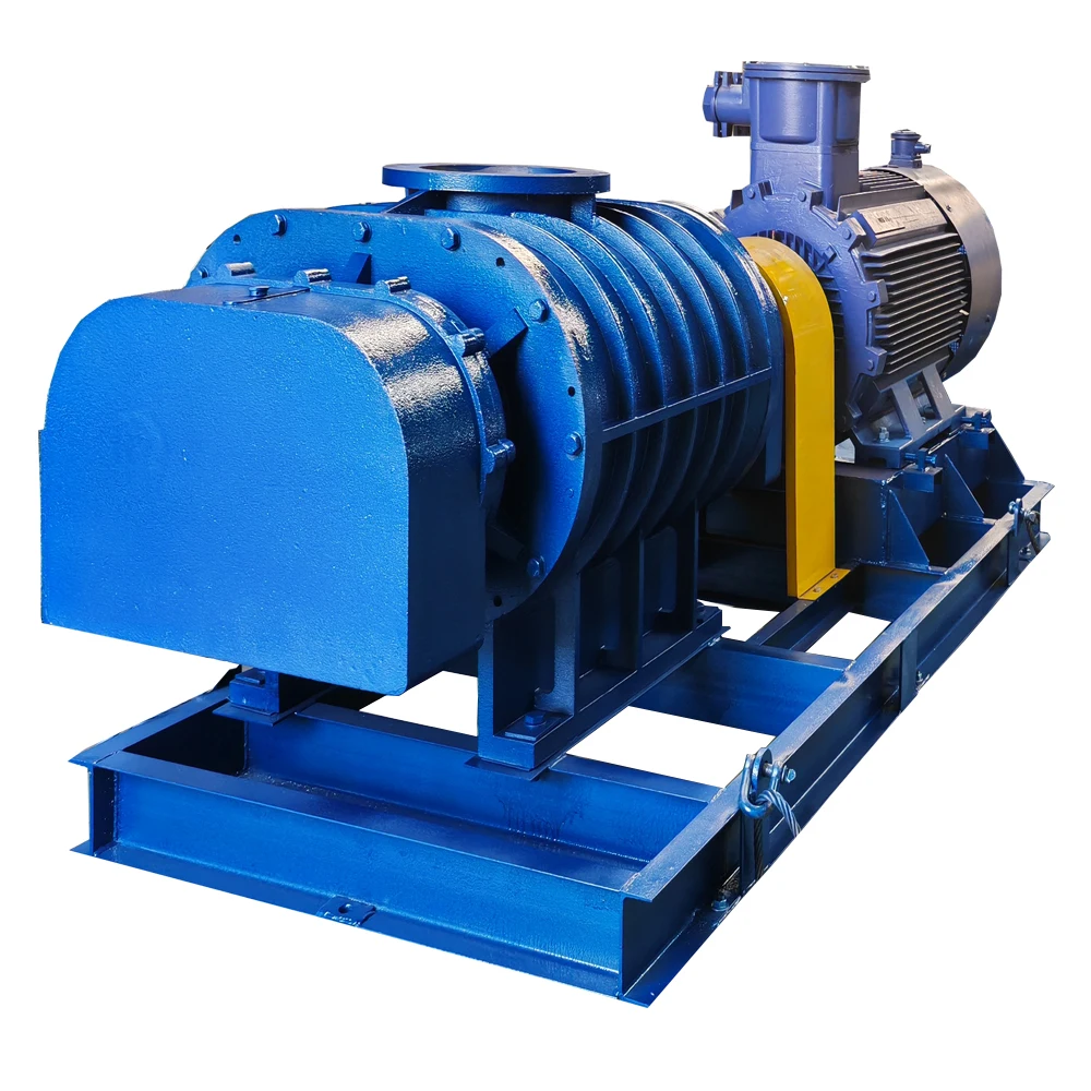 China supplier roots blower fans for pipeline cleaning