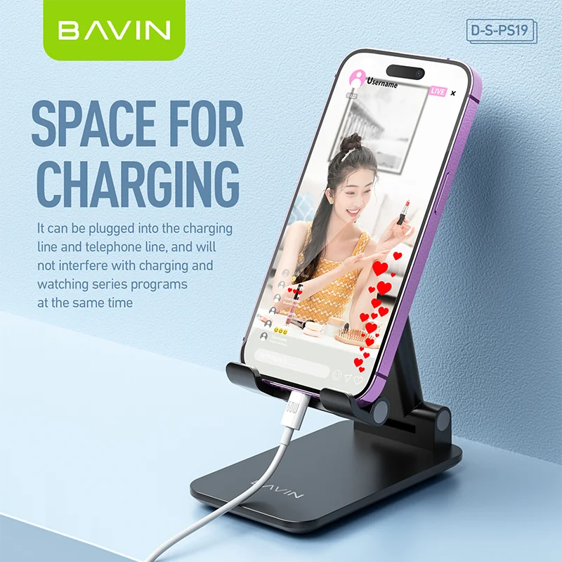 Bavin D-S-PS19 Universal Phone Holder Adjustable Stylish